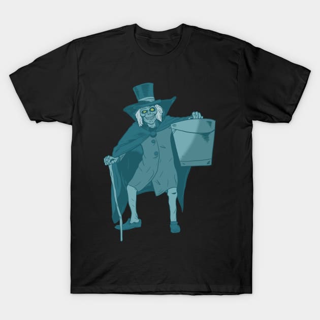 Hatbox Ghost T-Shirt by Black Snow Comics